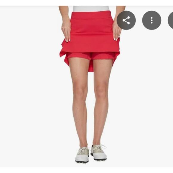 Vineyard Vines Pink 17" Side-Zip Golf Skort - Size XL - Picture 7 of 16